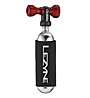 Lezyne Contr drive with CO2 16g - Kartusche CO2 mit Adapter, Silver/Red
