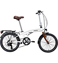 Lombardo Capri 020 - bici pieghevole , White/Brown