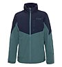 Maier Sports Halny M - giacca hardshell - uomo, Blue/Green