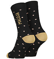 maloja FloccaM. - lange Socken - Damen, Black/Beige