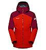 Mammut Convey Tour HS Hooded - giacca hardshell - donna, Dark Red/Red