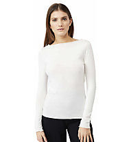 Mandala Basic W - Langarmshirt - Damen, White