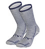 Meru Aulavik II - lange Socken, Blue