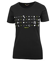 Meru Beziers - T-shirt trekking - donna, Black