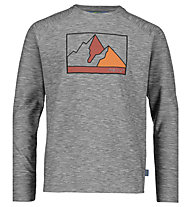 Meru Carlton Jr L/S - maglia manica lunga - ragazzo, Grey 