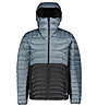 Meru Eylak M - giacca piumino - uomo, Light Blue/Black