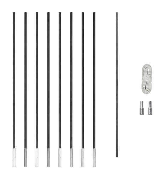 Meru Fiberglas Stangen Kit - Zeltstangen | Sportler.com