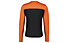 Meru Newhalen M L/S - maglia manica lunga - uomo, Orange/Black