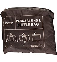 Meru Packable Travel 45 - borsone da viaggio, Black