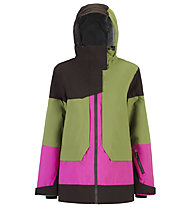 Meru Presena W - giacca da sci - donna, Green/Brown/Pink