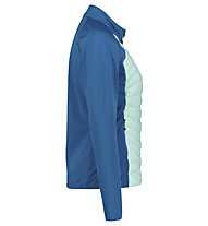 Meru Tuluksak W - giacca ibrida - donna, Blue/Light Blue