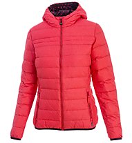 Meru Vernon Down - giacca in piuma con cappuccio trekking - donna, Red