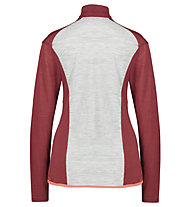 Meru Vordingborg W - Fleecepullover - Damen, Grey/Red