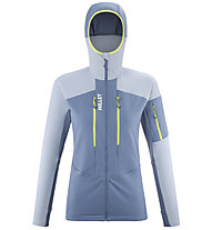 Millet Pierra Ment Hoodie W - Hybridjacke - Damen, Light Blue/Green