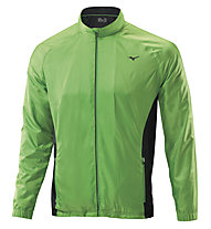 Mizuno Breath Thermo Jacket - giacca running, Green Flash