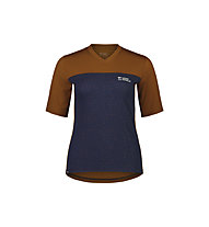 Mons Royale Redwood Enduro VT - maglia MTB - donna, Blue/Brown