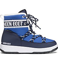 MOON BOOTS MB WE Jr Mid WP - Moon Boot - bambino, Blue