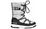 MOON BOOTS MB WE Quilted Jr Met WP - Moon Boot - bambino, Silver