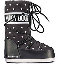 MOON BOOTS Moon Boot JR Girl Star - doposci - ragazzina, Black/White