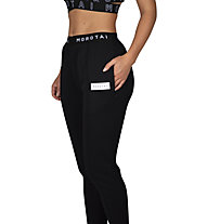 Morotai NAKA Cropped Pleat - pantaloni fitness - donna, Black