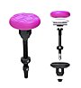 Muc-Off Tubeless Secure Tag Mount - gps-tracker-tubeless ventil, Pink/Black