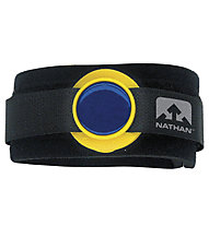 Nathan Timing Chip Ankle Band - cinturino con chip a tempo, Black