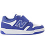 New Balance 480 Top Strap - sneakers - bambino, Blue/White