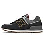 New Balance 574 Gentleman's Plaid Pack - Sneakers - uomo , Black