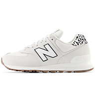 New Balance WL574 - Sneakers - Damen, White/Animalier