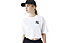 New Era Cap Le Crop W - T-Shirt - Damen, White
