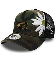 New Era Cap Military Flower - Truckercap, Green/White