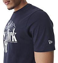 New Era Cap MLB Graphic M - T-Shirt - Herren, Dark Blue