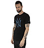 New Era Cap MLB Seasonal Team Logo New York Yankees - t-shirt sportiva - uomo, Black