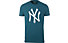 New Era Cap MLB Seasonal Team Logo New York Yankees - t-shirt sportiva - uomo, Blue