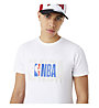 New Era Cap NBA Logo T - T-shirt - Herren, White/Blue/Red