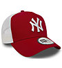 New Era Cap New York Yankees Clean Trucker - Kappe, Red/White