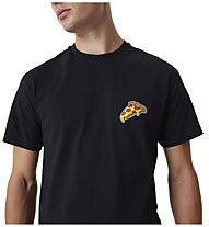 New Era Cap Pizza Graphic - T-shirt - unisex, Black