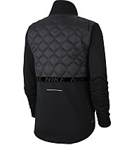 Nike AeroLayer - giacca ibrida running - donna, Black