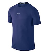 Nike Aeroreact - Laufshirt, Blue