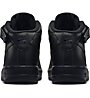 Nike Air Force 1 Mid (GS) - sneakers - ragazzo, Black