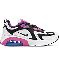 Nike Air Max 200 (GS) - sneakers - ragazza, White/Black/Pink
