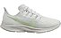 Nike Air Zoom Pegasus 36 - Laufschuhe - Damen, White/Light Green