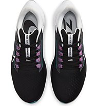 Nike Air Zoom Pegasus 38 - scarpa running neutra - uomo , Black, White