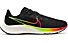 Nike Air Zoom Pegasus 38 - scarpe running neutre - uomo, Black/Green/Red