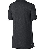 Nike Breathe Training - T-shirt fitness - ragazzo, Black