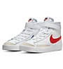 Nike Blazer Mid '77 - Sneakers - Kinder, White/Red/Blue