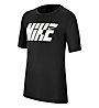 Nike Breathe Big Kids' Graphic - T-Shirt - Kinder, Black