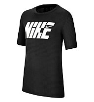 Nike Breathe Graphic - T-shirt - ragazzo, Black