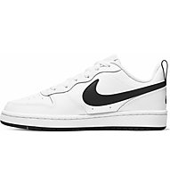 Nike Court Borough Low 2 - Sneaker - Kinder, White/Black