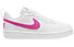 Nike Court Borough Low Recraft - sneakers - ragazza, White/Pink